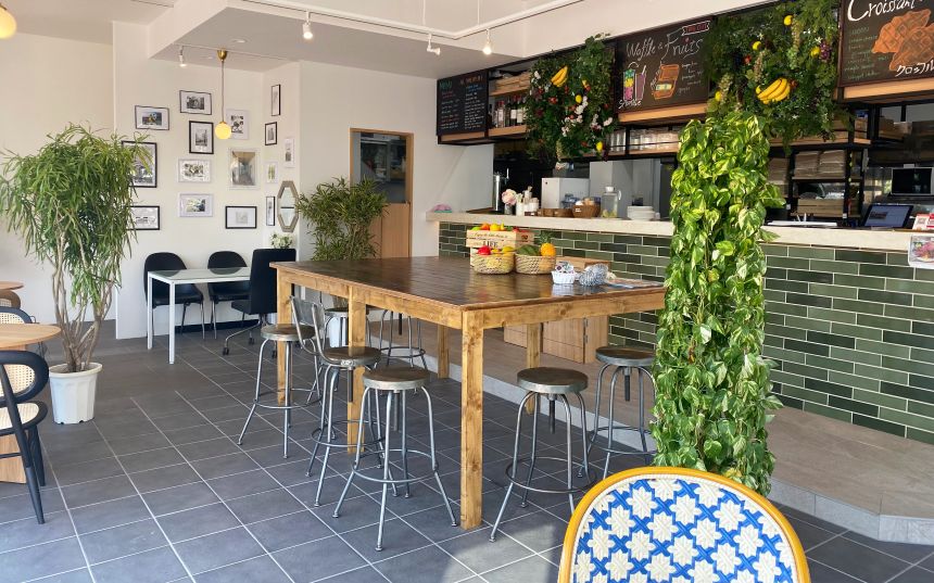 cafe and fruits BUNBUN