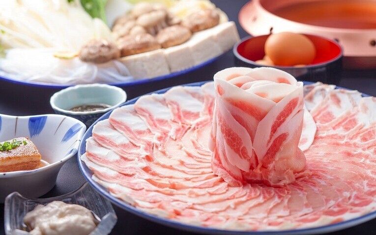 アグー豚しゃぶしゃぶ　アグーしゃぶしゃぶみるく恩納万座店