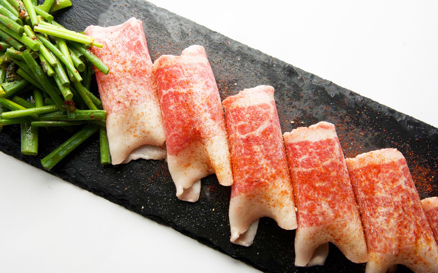 焼肉ホルモン赤白