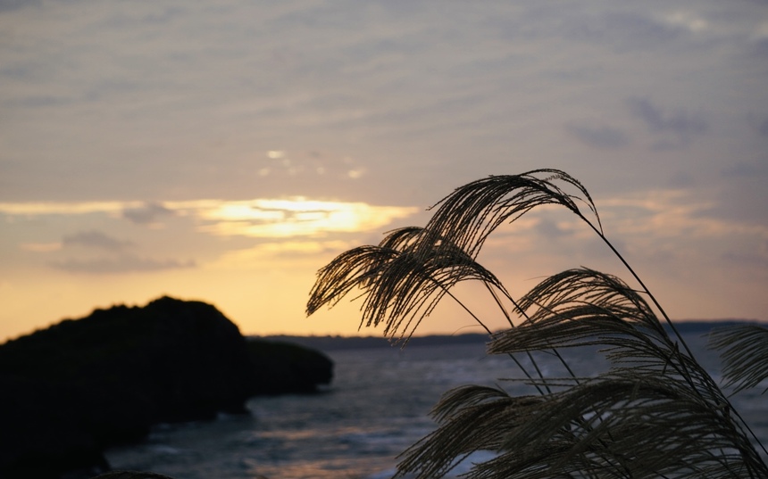 夕日の撮影イメージ