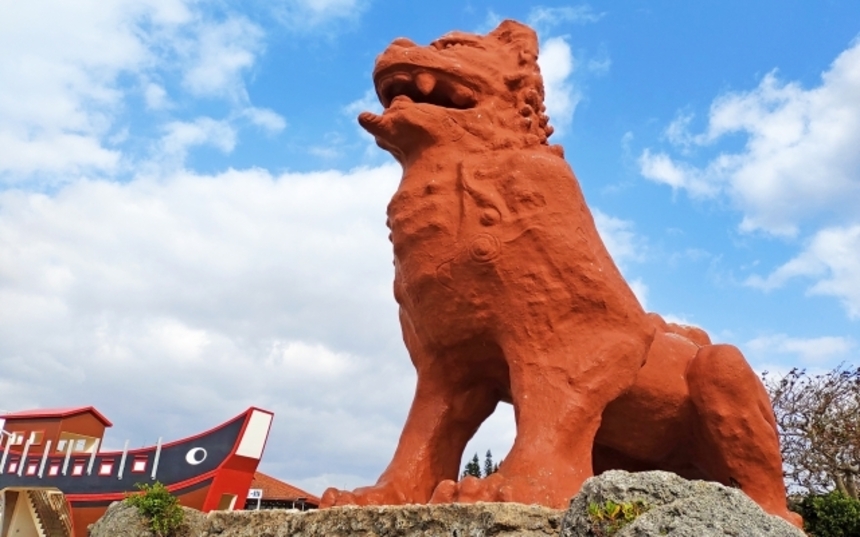 残波大獅子(ざんぱうふしし)の画像