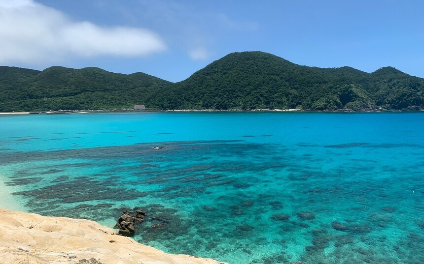 慶良間の海